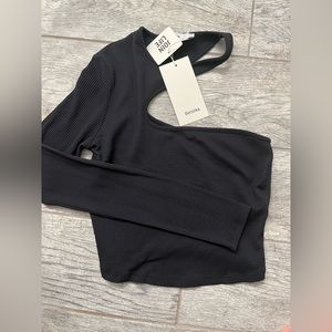 NWT Bershka Crop Top One shoulder